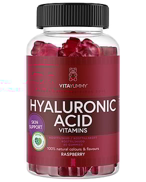 VitaYummy Hyaluronic Acid Raspberry 60 stk