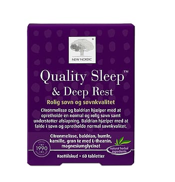 New Nordic Quality Sleep & Deep Rest 60 stk.