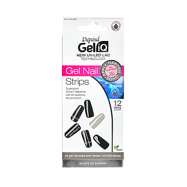 Depend Gel iQ Gel Nail Strips Semi Cured 008 Let's Rock It