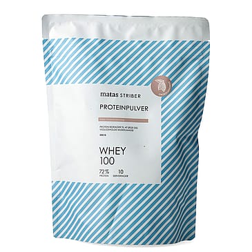 Matas Striber Whey 100 Proteinpulver Chokolade/ 300 g
