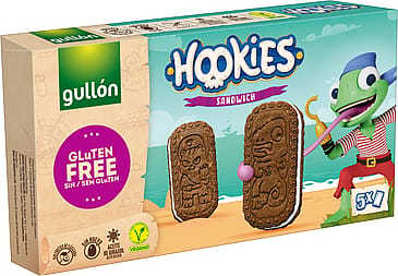 Gullón Hookies Sandwich Biscuits Glutenfri 230 g