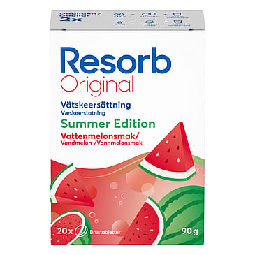 Resorb Original Vandmelon (Summer Edition) 20 stk