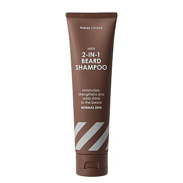 Matas Striber Men 2-in-1 Beard Shampoo til Normal Hud 100 ml