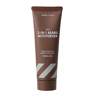 Matas Striber Men 2-in-1 Beard Moisturiser til Normal Hud 50 ml