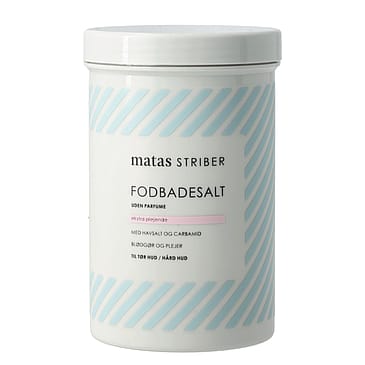 Matas Striber Fodbadesalt Ekstra Plejende Uden Parfume