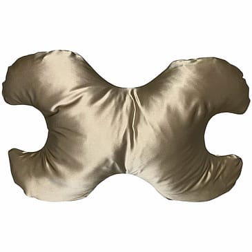 Save My Face Le Grand Stor Pude M. 100% Silkebetræk Bronze