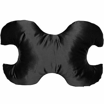 Save My Face Le Grand Stor Pude M. 100% Silkebetræk Black