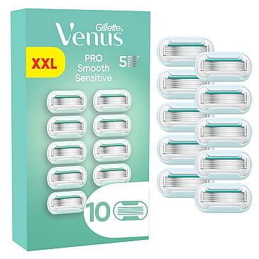 Gillette Venus Pro Smooth Sensitive Barberblade Largepack 10ct