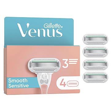 Gillette Venus Smooth Sensitiv Pink Barberblade 4ct