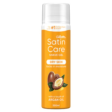 Gillette Satin Care Argan Oil Gel 200 ml