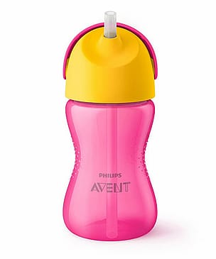 Philips Avent Sugerørskop Drypfri Pink 300 ml