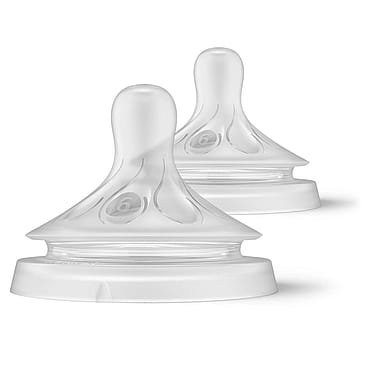 Philips Avent Natural Response Flaskesut 2 stk. Flow 6, tykt flydende