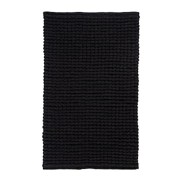 Aquanova Axel Bademåtte Sort 60 x 100 cm