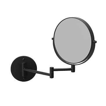 Aquanova Forte Væghængt Makeup Spejl Sort