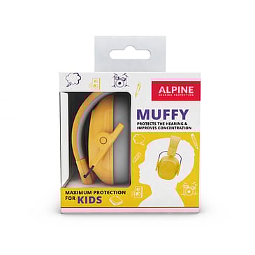 Alpine Hearing Protection Høreværn Muffy Kids Yellow