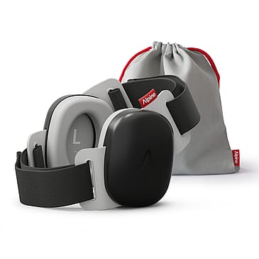 Alpine Hearing Protection Høreværn Muffy Baby Dusk Black