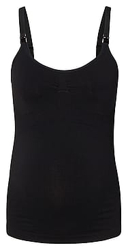 Noppies Evi seamless nursing top P090 Black XS\S