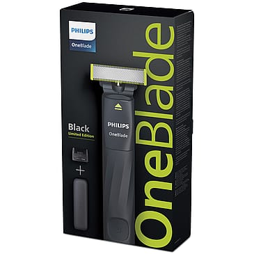 Philips OneBlade Trimmer med Rejseetui Charcoal Gray