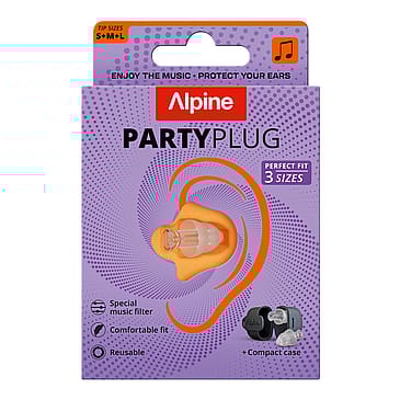 Alpine Hearing Protection PartyPlug Transparent