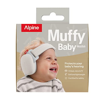 Alpine Hearing Protection Høreværn Muffy Baby Soft Sand