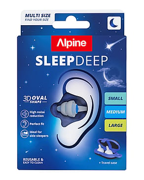 Alpine Hearing Protection SleepDeep Multisize S/M/L