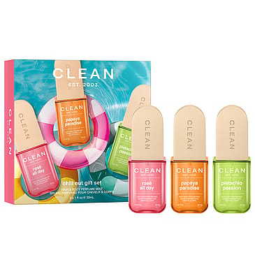Clean Gift Set Hair & Body Perfume Mist 3 x 30 ml