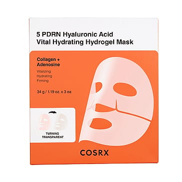 COSRX 5 PDRN Hyaluronic Acid Vital Hydra Hydrogel Mask 34 g