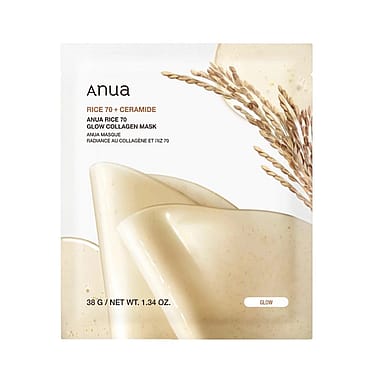 Anua Rice 70 Glow Collagen Mask