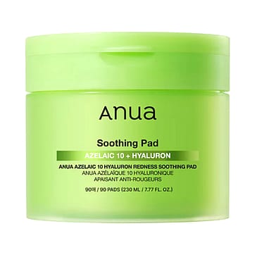 Anua zelaic 10 Hyaluron Redness Soothing Pad 90 stk