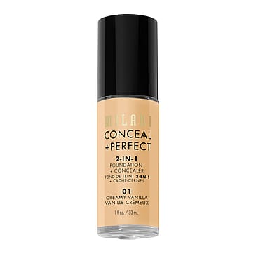 Milani Conceal + Perfect 2-In-1 Foundation 01 Creamy Vanilla