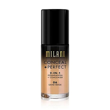 Milani Conceal + Perfect 2-In-1 Foundation 06 Sand Beige