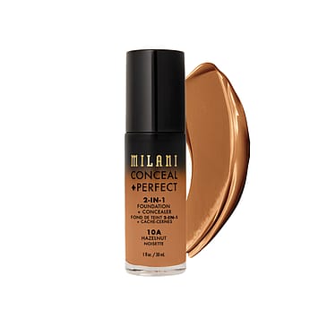 Milani CONCEAL & PERFECT LIQUID FOUNDATION 10A Hazelnut