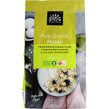 Urtekram Femkornsflager Ø 750 g