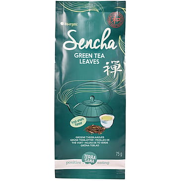 Terrasana Sencha grøn te Ø 75 g