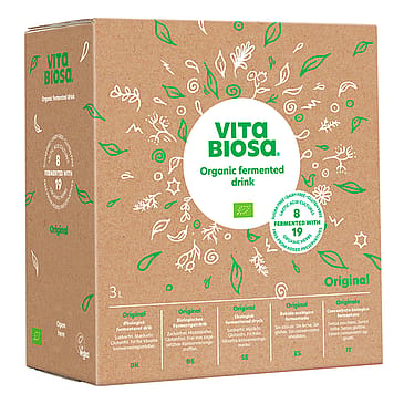 Vita Biosa Fermenteret Drik med Mælkesyrebakterier Original Ø 3 l
