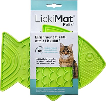 LickiMat Felix Kat Grøn