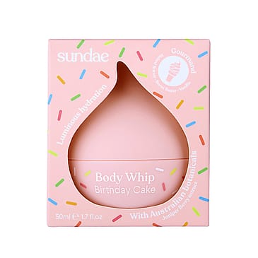Sundae Body Birthday Cake Whipped Moisturiser