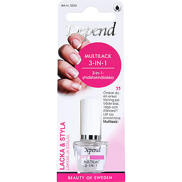 Depend Nail Care Multi 3-In-1