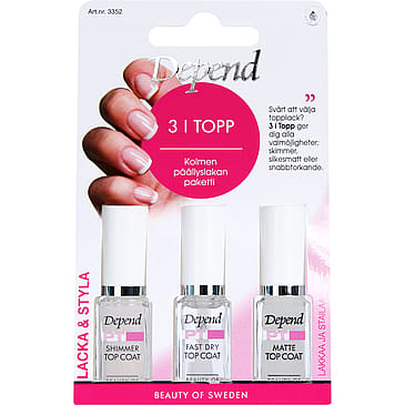 Depend Nail Care 3 Favorites