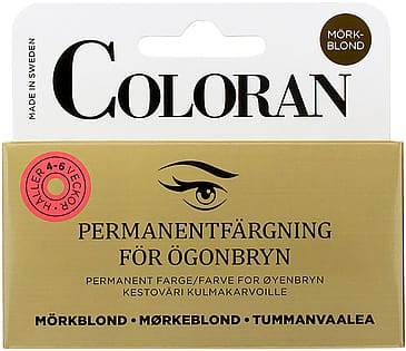 Coloran Permanent Eyebrow Color Dark Blonde