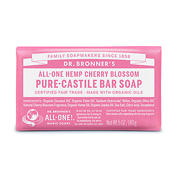 Dr. Bronner's Bar Soap Hemp Cherry Blossom