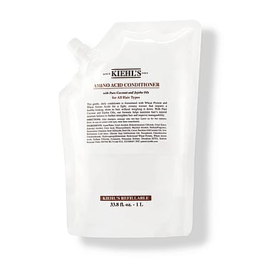 Kiehl’s Amino Acid Conditioner with Pure Coconut Oil Refill Pouch 1000 ml, Refill