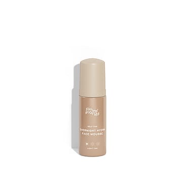 Sunny Stories Self Tan Overnight Hydra Face Mousse Light Tan 50 ml