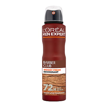 L'Oréal Paris Men Expert Barber Club 48H Protective Body Spray 150 MLT