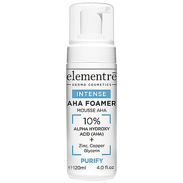 elementrē AHA Foamer - 10% Alpha Hydroxy Acid 120 ml
