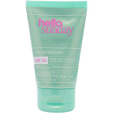 Hello Sunday The Mineral One - 100% Mineral Filter Fragrance Free Face Cream SPF50 50 ml