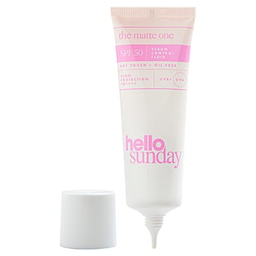Hello Sunday The Matte One - Non-Comedogenic Sebum Control Fluid SPF50 50 ml