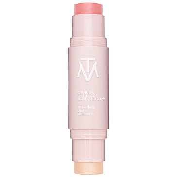 MAKETHEMAKE Carnuba On-the-go Blush And Glow Petal And Moonlight