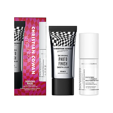 Smashbox Serving Base Full-Size Primer + Mini Setting Spray Set