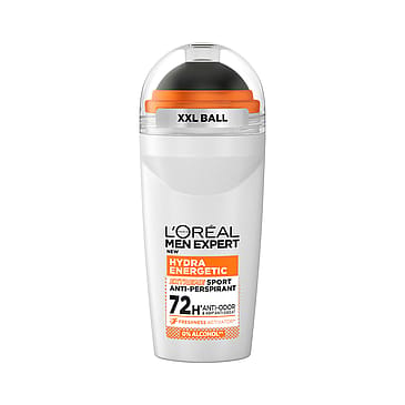 L'Oréal Paris Men Expert Hydra Energetic Extreme Sport 48H Anti-Perspirant Deodorant Roll-On 50 MLT